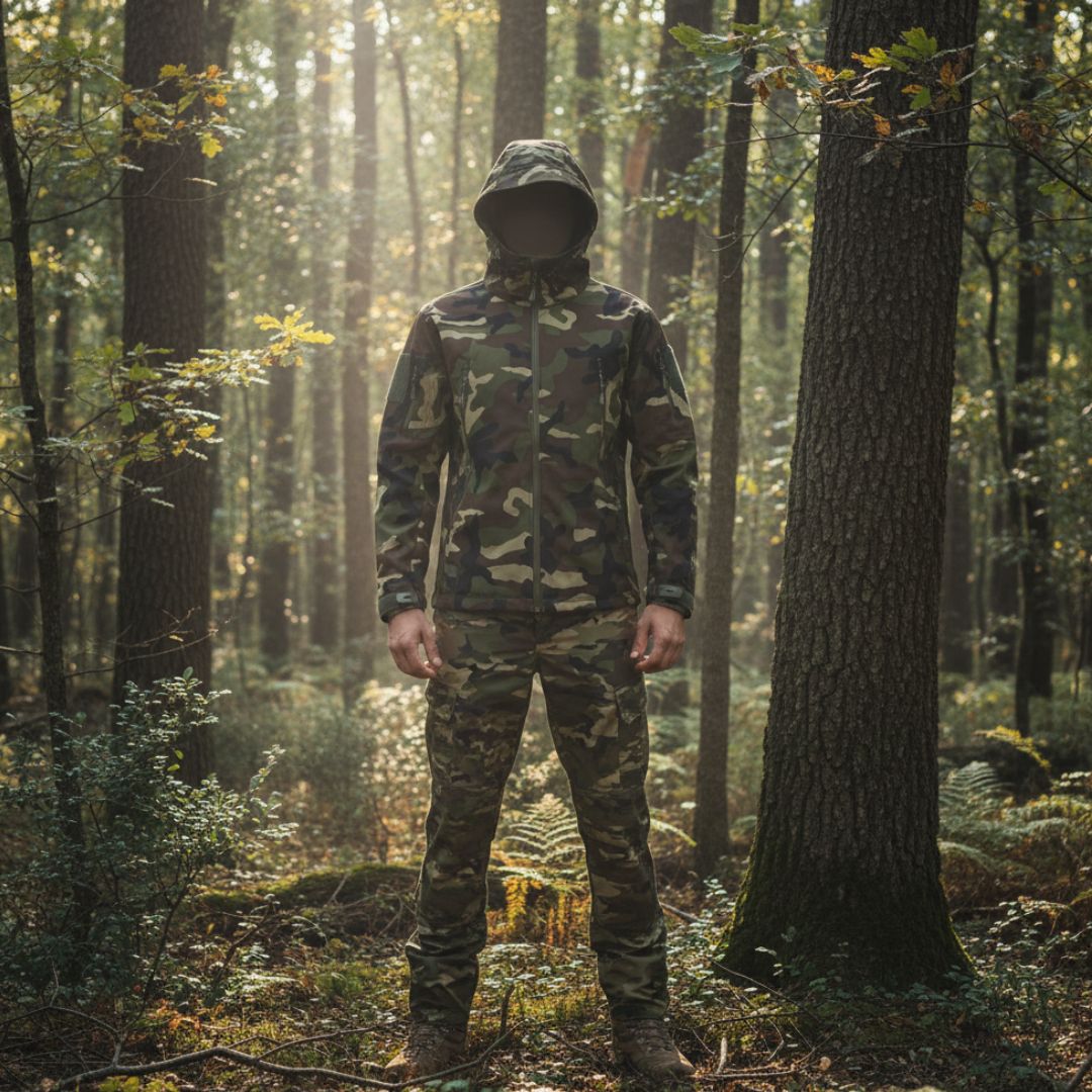 Alpha One – Camouflage Softshell Jacket